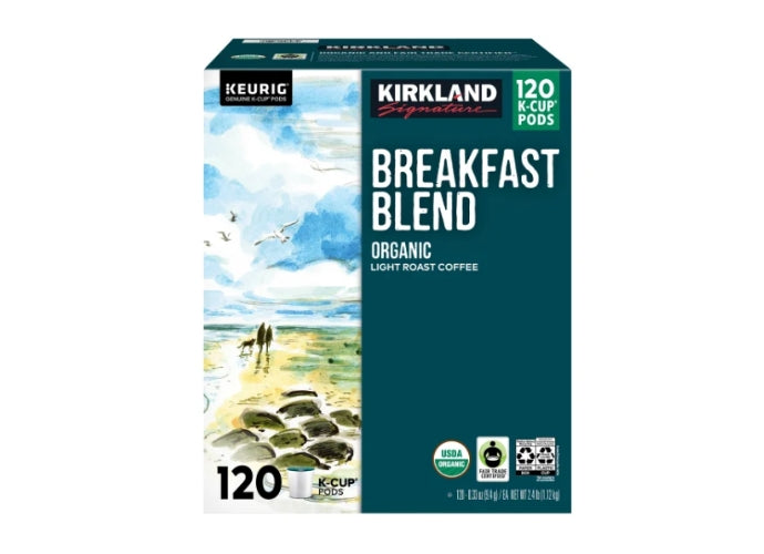 Kirkland Signature Coffee Organic Breakfast Blend